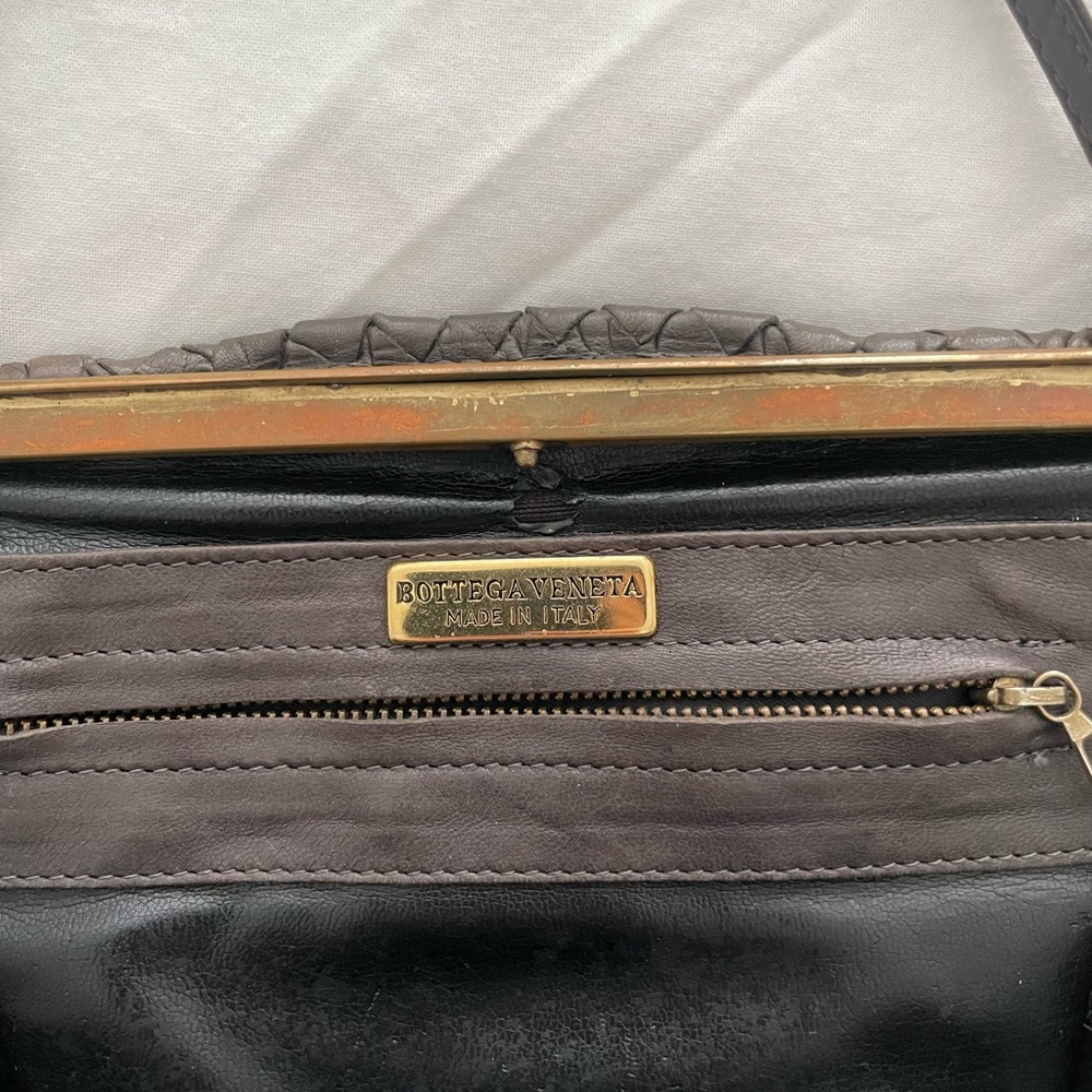 Bottega Veneta Dark Brown Crossbody Bag - Picture 4 of 14